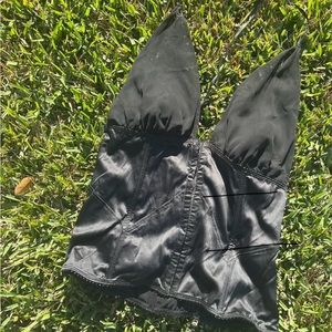 Early 2000’s Victoria’s Secret Corset Halter Top with Open Back Size Womens M